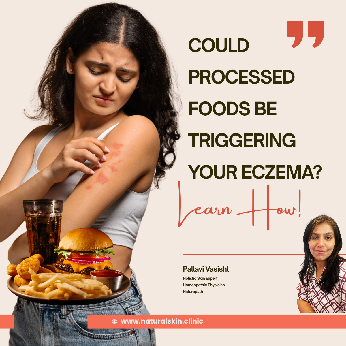 Could Processed Foods Be Triggering Your Eczema? How Diet, Gut Health & Inflammation Cause Flare-Ups